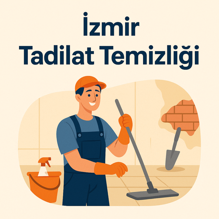İzmir Tadilat Temizliği | Yenilenen Alanlara Derin Temizlik